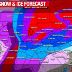 First Call Snowfall & Ice Accumulation Forecast for Thursday – Friday Significant Winter Storm