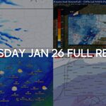 Thursday Jan 26 Report: Snow Showers in Western PA Today & Tonight; Next Widespread Snow Early February?