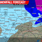 First Call Snowfall Forecast for Monday – Tuesday’s Winter Storm