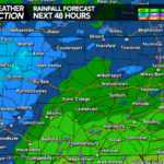 Rainfall & Storm Maps: More Rainfall Coming to Pennsylvania, Preventing Drought Conditions from Worsening