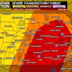 Numerous Severe Thunderstorms Possible Monday In Pennsylvania; Damaging Winds, Large Hail, Isolated Tornado Possible