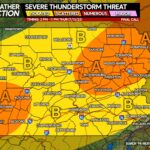 Severe Thunderstorms Possible Thursday & Friday Across Pennsylvania