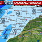 Snowfall Forecast for First Snow Squalls of Fall 2023