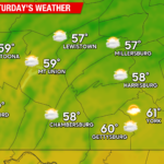 Wet Friday Leads to Very Warm Weekend…