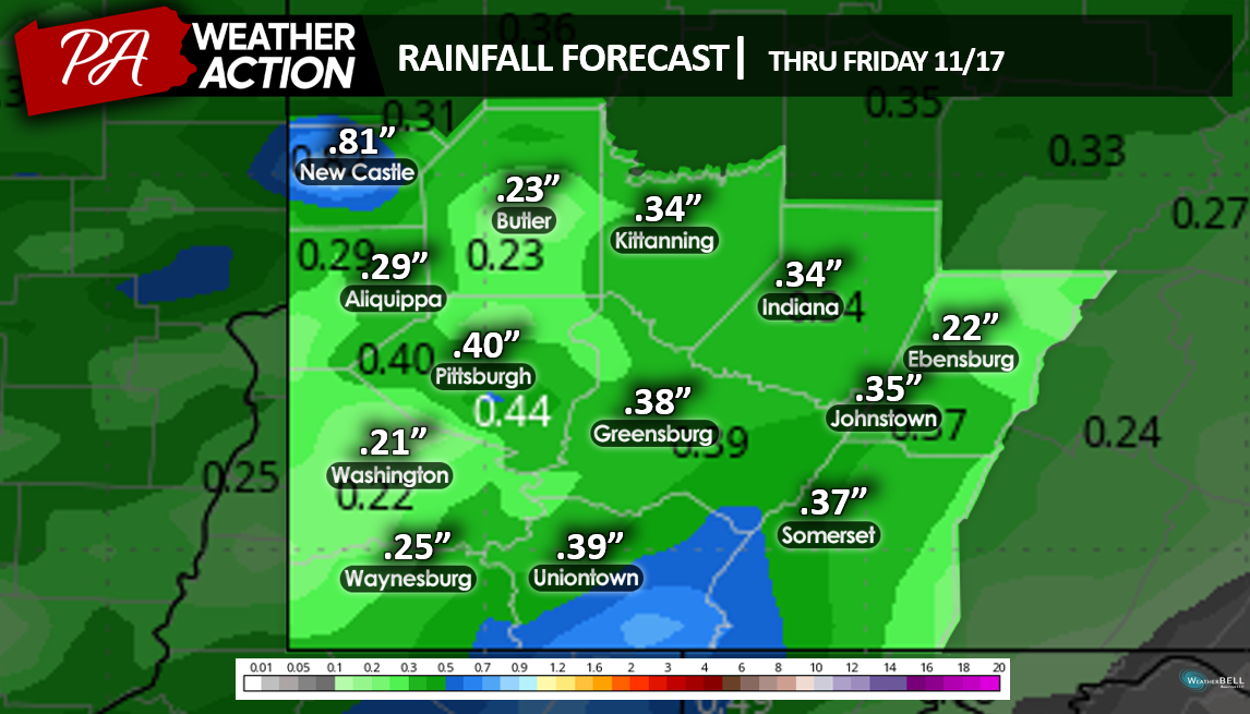 Streak of Dry, Sunny Conditions to Break on Friday