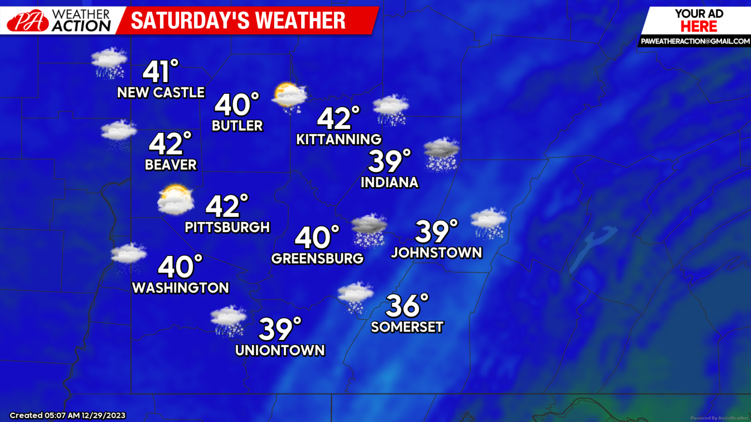 Periods of Snow Showers This Weekend Weather Action