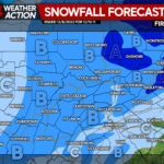 First Call Snowfall Forecast & Timing for Sunday Evening – Monday Morning Rain to Snow Storm
