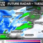 Cool and Flurries for Some…
