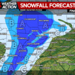 Heavy Rain, Strong Winds & Even Snow Expected in Areas of Pennsylvania Tuesday