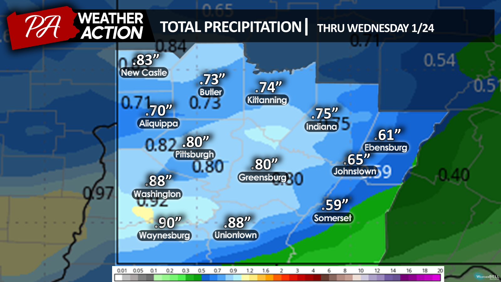 Warmer Temperatures And Wet Conditions This Week – Weather Action