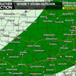 Strong to Severe Thunderstorms May Bring Damaging Winds Across Pennsylvania Today Before Temperatures Crash Behind Front