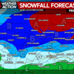 First Call Snowfall Forecast for Tuesday’s Significant Winter Storm In Areas of Pennsylvania