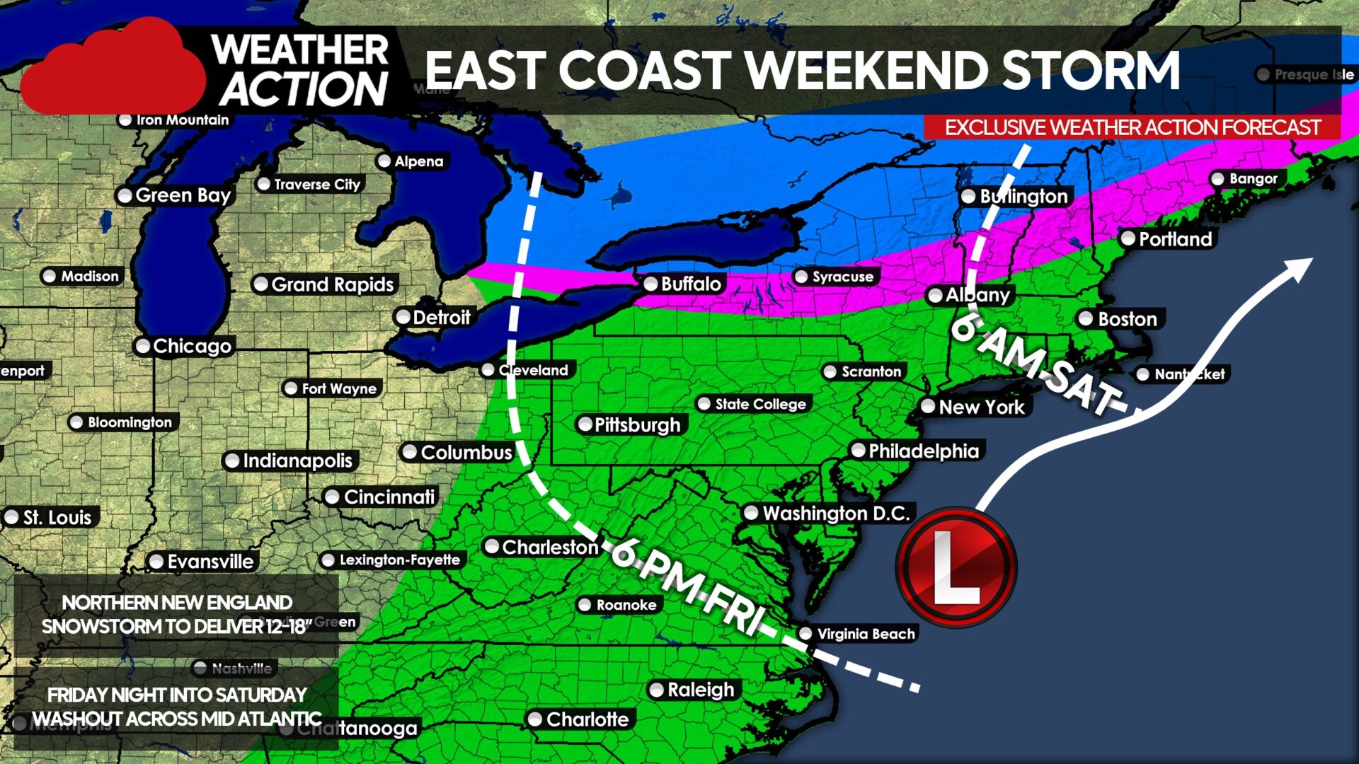 Early Weekend Storm to Bring Feet of Snow to Northern New England & A Washout Farther South, Help With Wildfires