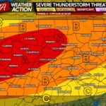 Significant Severe Thunderstorm Threat Sunday Across Parts of PA; Damaging Winds, Large Hail & A Few Tornadoes Possible