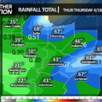 Above Average Temperatures Ahead of Next Rain Chance