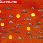 Beautiful Weather Today and Tuesday; Next Chance of Rain Arrives Wednesday