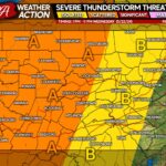 Severe Thunderstorm Threat Across Parts of PA Wednesday; Damaging Winds & Large Hail Possible