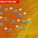 Isolated Chances for Showers and Thunderstorms This Weekend