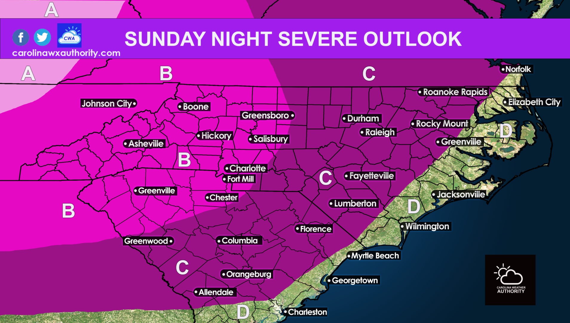 Severe Storms Could Disrupt Sunday Night Outdoor Activities