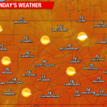 A Cooler Start to the Week, Heat and Humidity Return Mid-Week