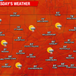 Steady Rain Ends, Isolated Thunderstorms Possible the Next Few Days