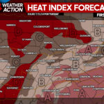 Most Intense Heat Wave Of Summer Coming to Pennsylvania With Heat Indexes Well Over 100°, Then Finally Cooling Down?