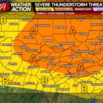 Severe Thunderstorms with Damaging Winds Possible Tuesday Along With Sweltering Heat