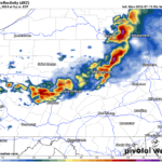 Near Record-Breaking Heat and Intense Thunderstorms to Start the Week