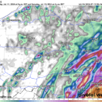 Downpours Possible This Evening, Heat Wave Continues into the Weekend