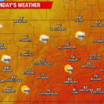 Isolated Storms Today, Quiet Weather Returns Tuesday & Wednesday