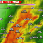 Debby Remnants to Impact the Region on Friday