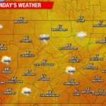 Showers and Thunderstorms Expected Through Mid-Week