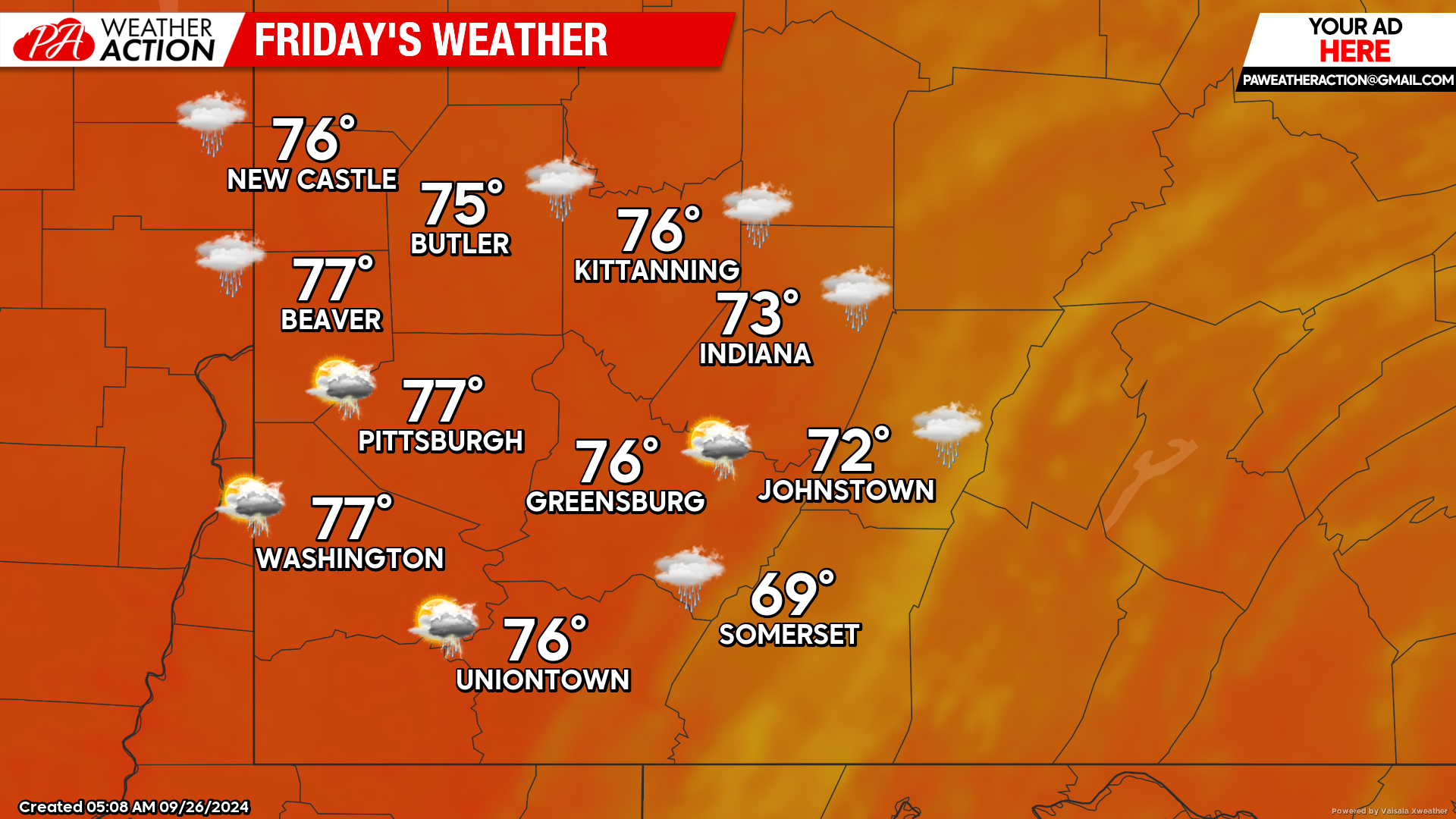 Ongoing Chances for Showers