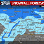 Final Call Snowfall Forecast for Light Snow Likely in Pennsylvania on Friday into Saturday AM