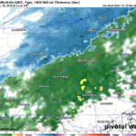 Rain and Snow Today, Active Pattern Continues Through the End of the Week