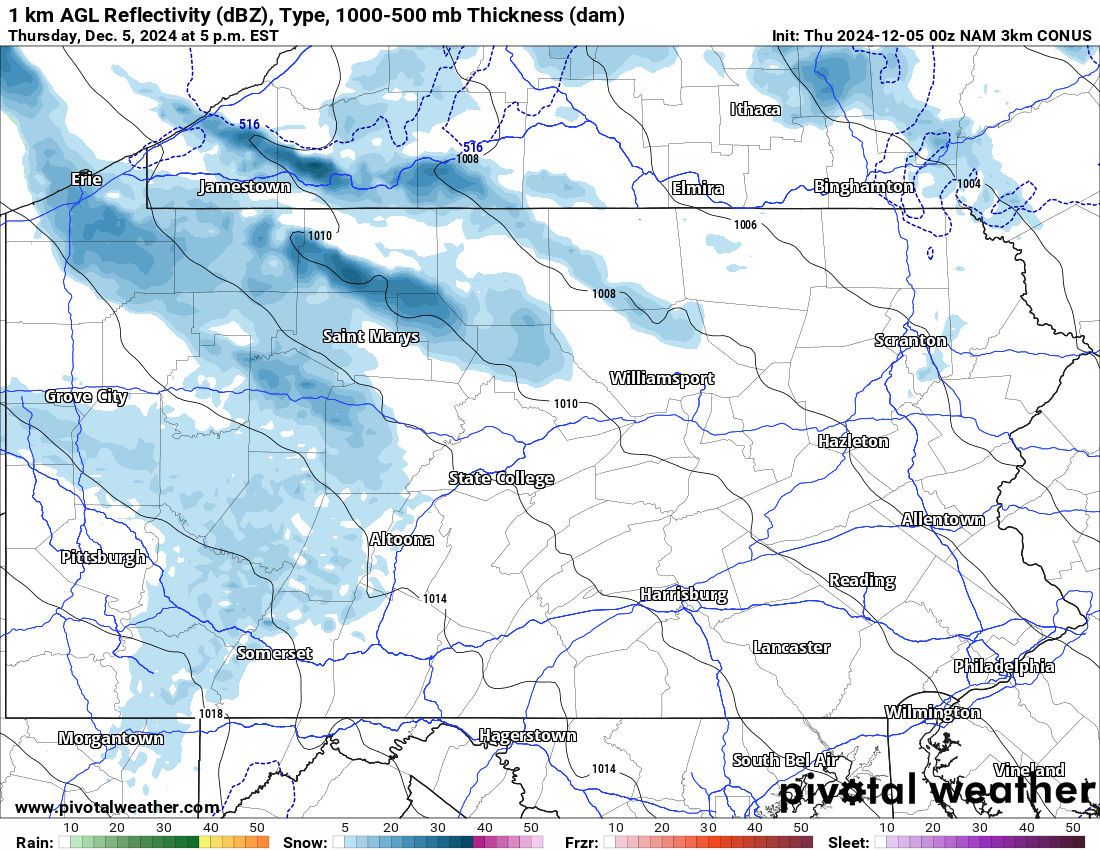 Powerful Early Morning Snow Squalls, Followed by Lake Effect Snow to End the Week