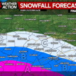 Final Call Snowfall Forecast for Monday’s Snowstorm in Parts of Pennsylvania