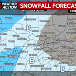 Final Call Snowfall Forecast for Tonight’s Light Accumulating Snow in PA