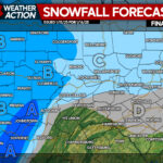 Snowfall Forecast & Timing for Thursday’s Snow Event in Parts of Pennsylvania