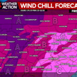 Wind Chills As Cold As -25° to Cause School Closings in Much of Pennsylvania Tues – Wed