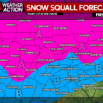 First Call for Hazardous Snow Squalls Possible Tuesday & Wednesday in Areas of Pennsylvania