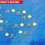 Below Normal Temperatures Continue this Weekend