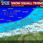 Final Call Forecast for Intense Snow Squalls Likely to Hit Parts of Pennsylvania Wednesday