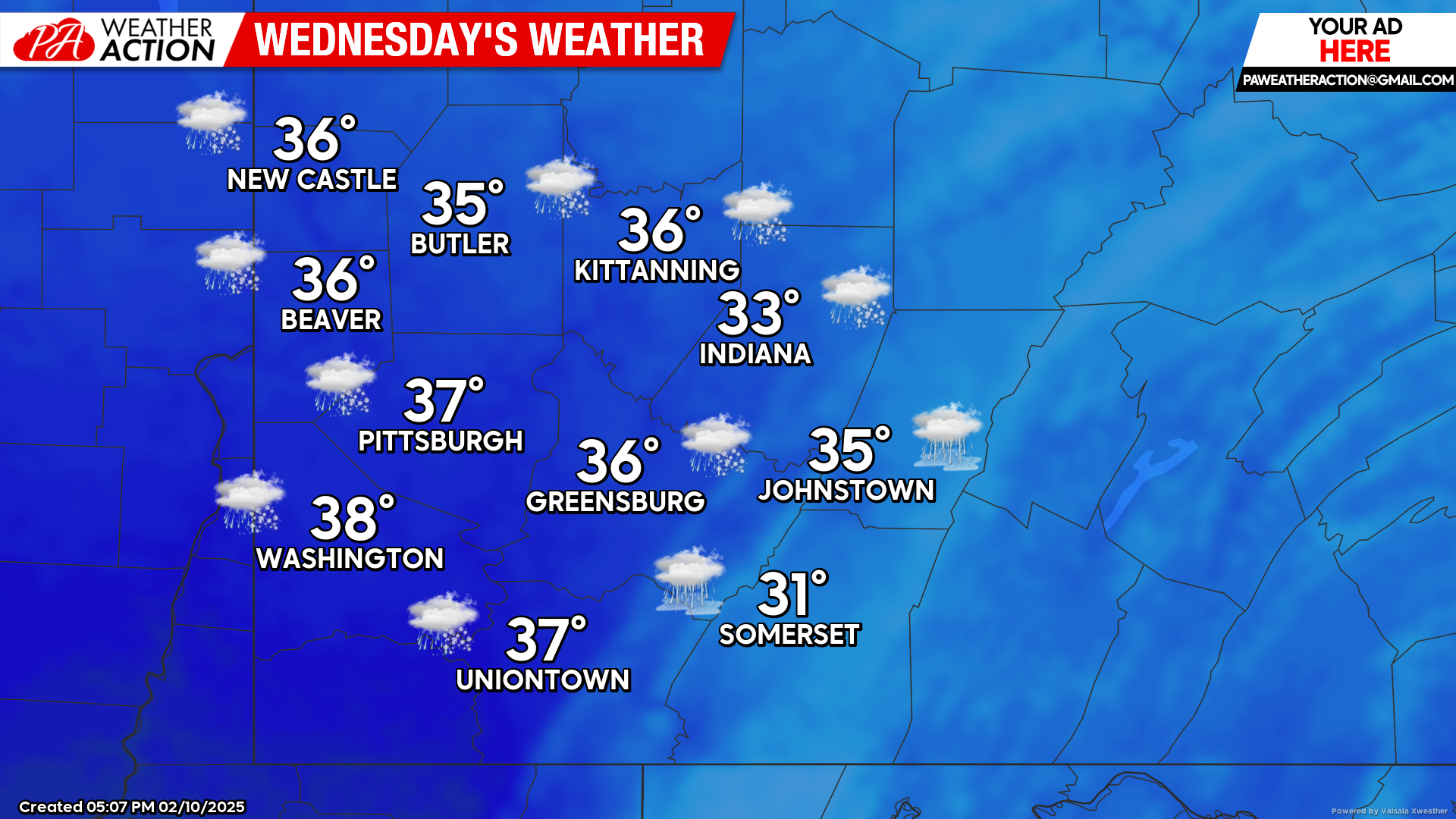 Multiple Chances for Wintery Precipitation