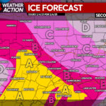 Second Call Ice & Snow/Sleet Forecast for Messy Winter Storm Hitting PA on Thursday