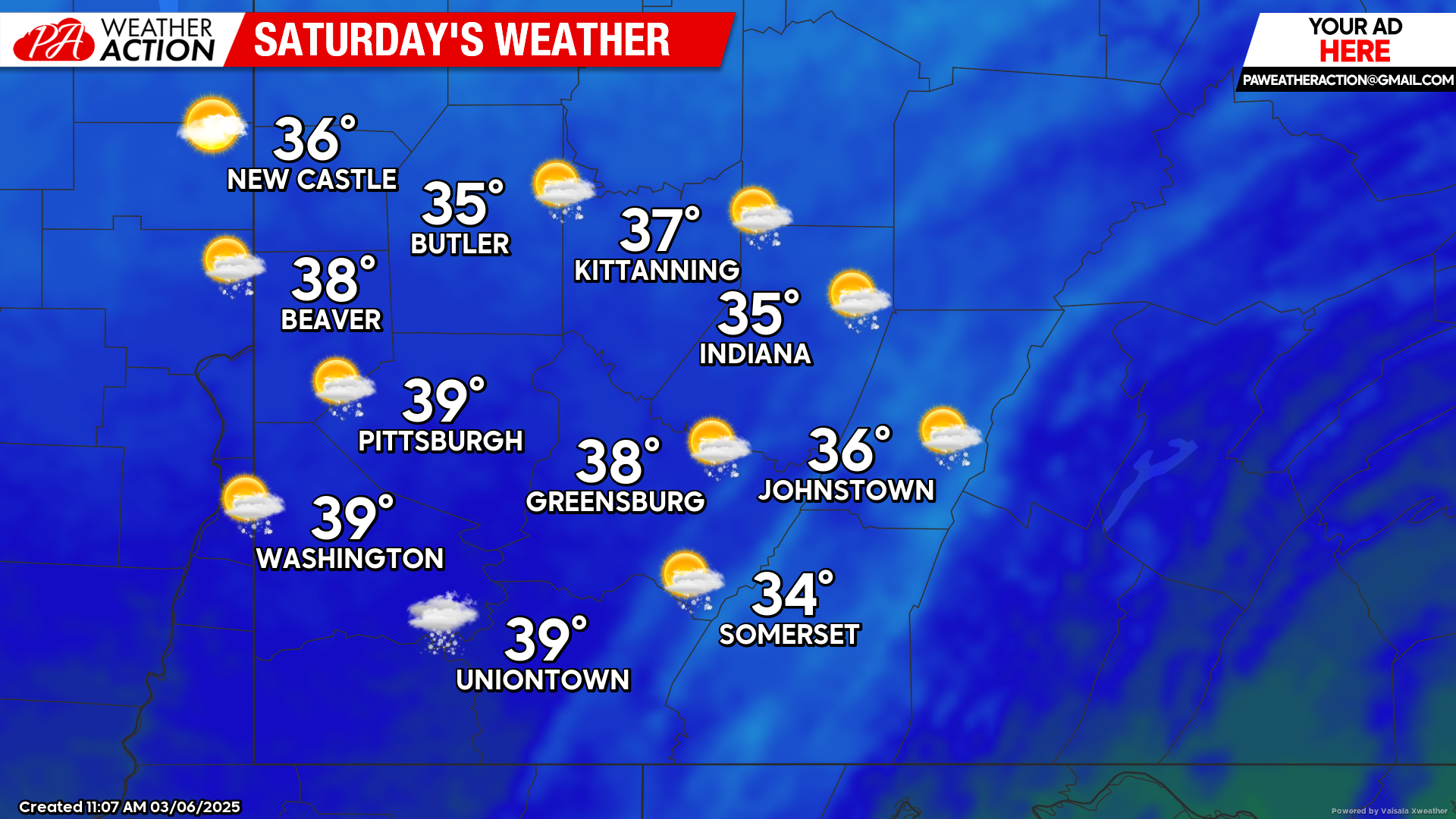 Light Rain and Snow Possible Friday Night into Saturday