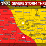 Damaging Winds Possible Within Storms Friday Morning in Parts of PA