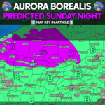 Vibrant Aurora Forecast Sunday Night in Pennsylvania