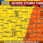 Severe Storm Potential Returns Monday & Tuesday, Especially in This Part of Pennsylvania
