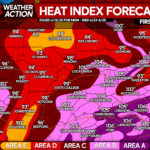 Dangerous Heat Wave to Last 7-10 Days, Heat Indexes Reaching 107° In Parts of PA